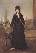 Edouard Manet, Portrait de Berthe Morisot (mk40)